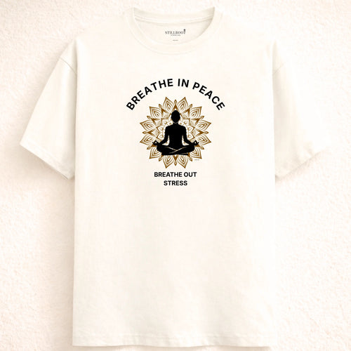 Breathe in Peace - Mindfulness Meditation Tee