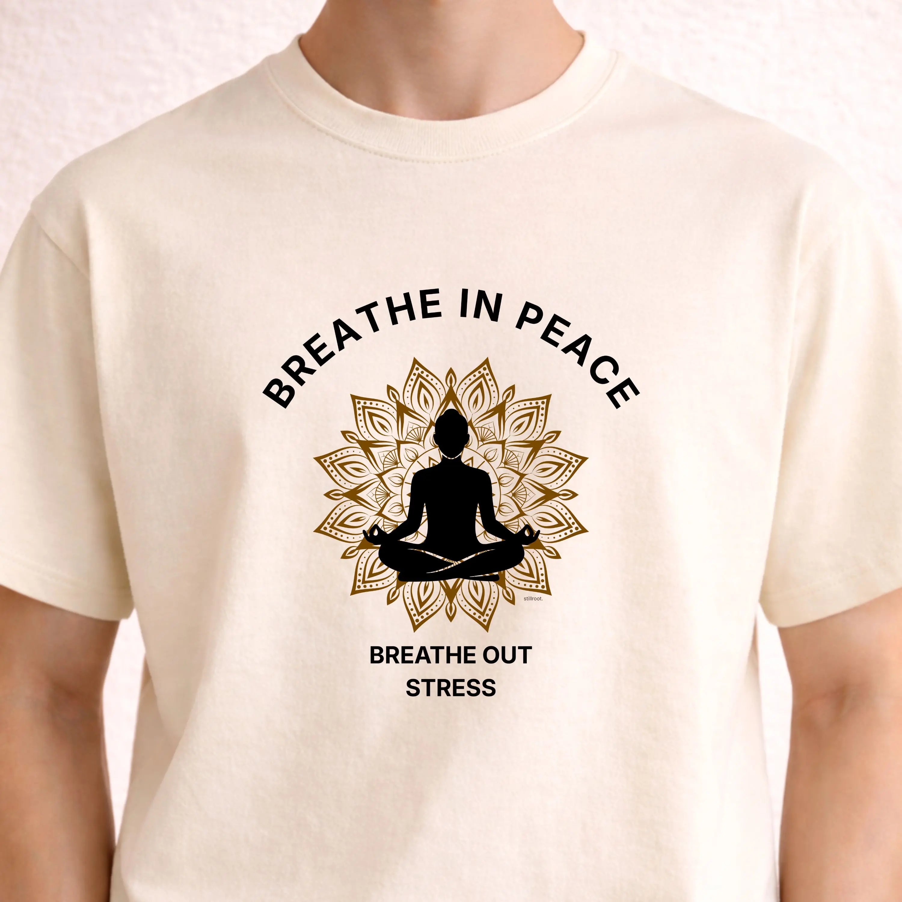 Breathe in Peace - Mindfulness Meditation Tee