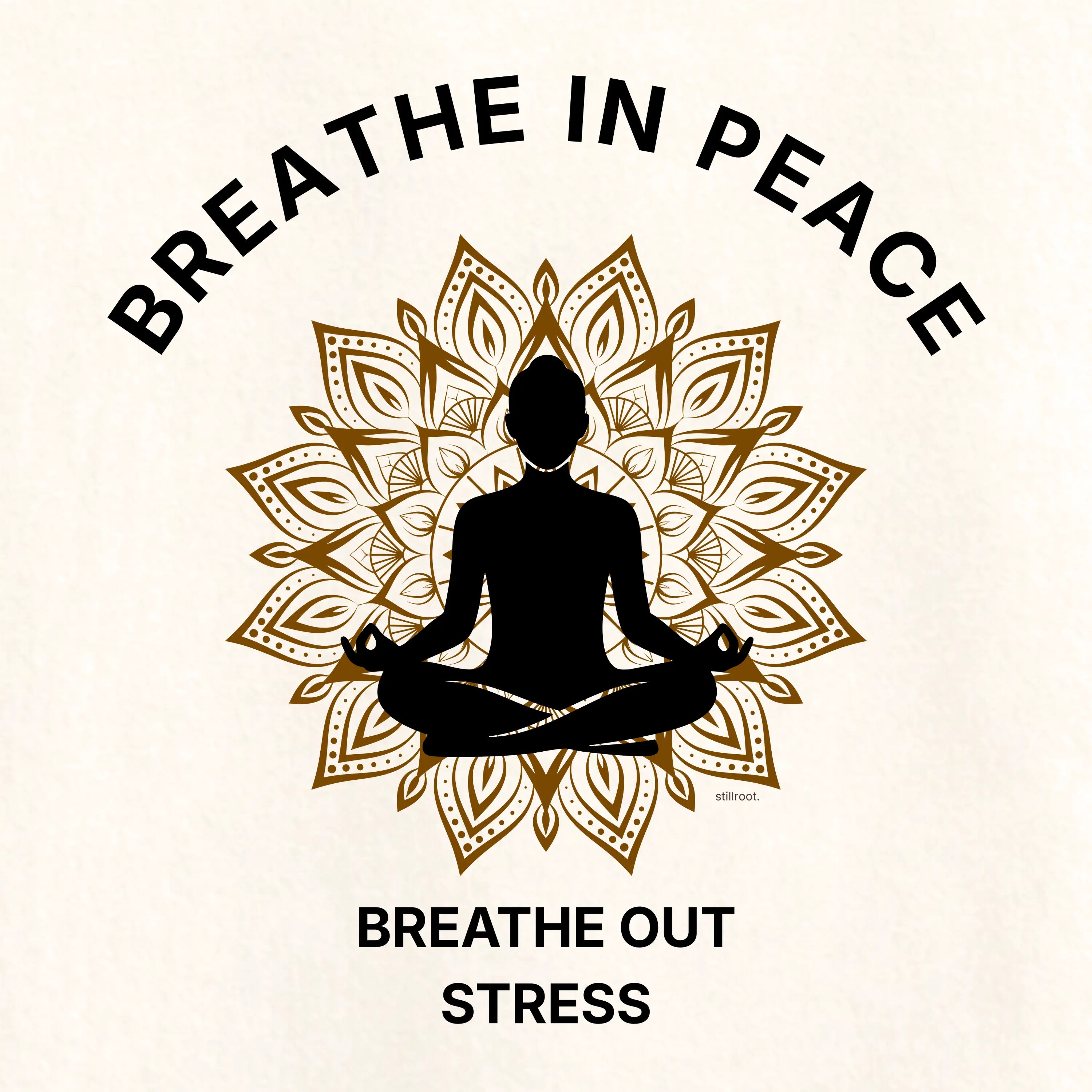 Breathe in Peace - Mindfulness Meditation Tee